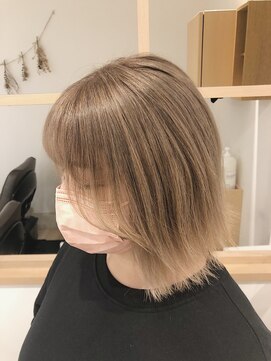 マリーナヘアー(marina hair) 【marina】ミルクティーベージュ