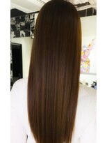 ジエクト 本店(The Ect)&nbsp;髪質改善酸性ストレート×アッシュオリーブ×似合わせカット