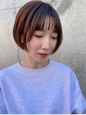 【なかじま ひびき】コンパクトなナチュラルミニボブ