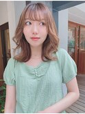 韓国くびれヘア/大人ミディアム