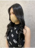 韓国風アッシュブラック