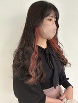 コト 福井大和田店(coto)&nbsp;福井　大和田　インナーピンク　イヤリングカラー　20代　可愛い