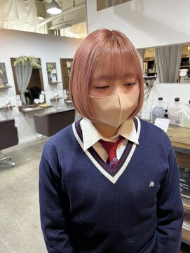 イリス(Iris.) サーモンピンクボブ☆