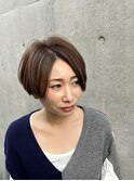 丸み前下がりショート【銀座/有楽町】30代40代50代