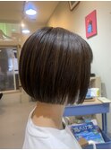 【大人可愛い】ミニボブ　ボブ　ママヘア