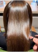 髪質改善ストレート