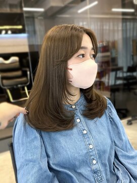 アリュウル 表参道(ALLURE) ザクザクレイヤーカット　　透明感カラー　KAKO