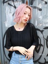 ブゾン(buZon)&nbsp;【buZonブゾン】くびれロブ×ホワイトピンクカラー