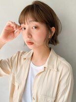 レクタ(RECTA)&nbsp;マチルダボブインナーグレージュ短め前髪大人ボブ4