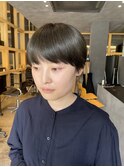ショート/ショートヘア/マッシュショート/透明感カラー