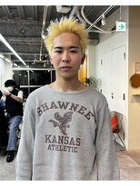 ガレージ バイ グリーン 原宿 表参道(Garage by green)&nbsp;【SATOSHI】ハイトーンスパイキーショート