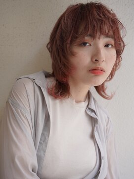 ブゾン(buZon) 【buzon】ウルフレイヤー×ニュアンスコテ巻き