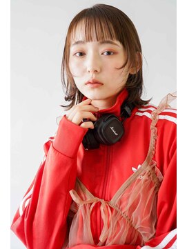 シェル 国分寺(shell) くびレイヤーエモージュグレージュカラーくびれショート/国分寺