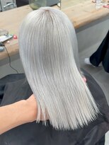 ベレーザ 渋谷(BELEZA)&nbsp;10420ニュアンスカラーシルバーアッシュ韓国ハイトーンカラー