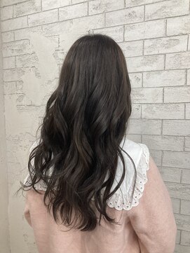 アジールヘア 東上野店(agir hair) ナチュラルブルーブラック艶感カラー【上野】