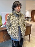メンズウルフ パーマ メンズパーマ 担当桜桃