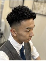 ジェイソンバーバー 2nd(JASON BARBER)&nbsp;伸ばしかけにおすすめメンズカットフェザーショート