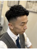 伸ばしかけにおすすめメンズカットフェザーショート