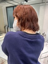 ダンボ(DUMBO)&nbsp;【 sayaca 】ブリーチなしダブルカラー　オレンジカラー