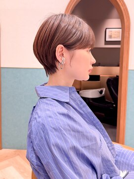 ロンド レグリーズ 立川(Lond leglise) メルティカラー×似合わせカット×髪質改善×ショート×立川