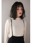 ＊大人ウェーブボブ×上品カラー＊
