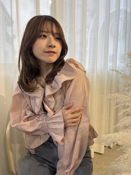 サンクチュアリ ウィズエデン 京橋店(Sanctuary with eden) ミディアムレイヤースタイル