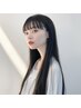 【艶々滑らか美髪カラー】髪質改善トリートメント+ケアカラー￥18700→￥15400