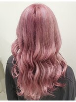 アフィナー(Afinar) 【横浜/横浜駅】くすみピンク×ゆるウェーブ