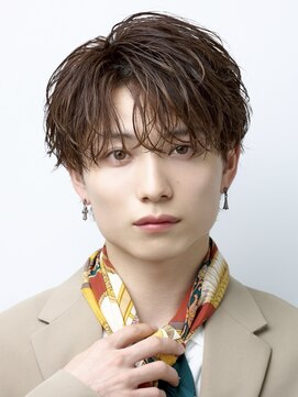 オーシャントーキョー 渋谷(OCEAN TOKYO) フェザーパーマシャドウパーマカルマパーマセンターパート