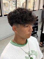 サン 大阪梅田(SUNC) 【スペインカール】【メンズパーマ】【外国人風ヘア】