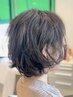 小顔カット+リタッチカラー+トリートメント 《+ヘアケアギフト付》 ￥14,850