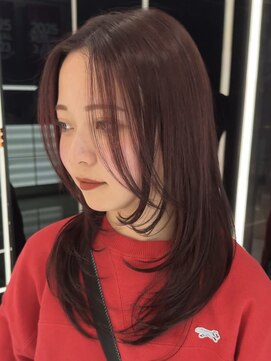 レディアル 渋谷(REDEAL) ウルフカット/ハイトーン/デザイン/ワンホン【レイヤー/渋谷】