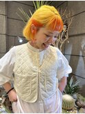 【中野花純】2色で作るビタミンカラー！