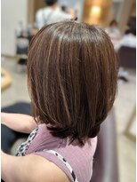 ユウヘアー 石川橋店(U Hair)&nbsp;脱白髪染め！ハイライトデザインカラー