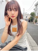 H【eitf】　原宿　表参道　フルバング/レッドカラー