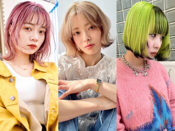 ユイマァル 岡山店(YUIMARL)の写真/ハイダメージ,ブリーチに特化!!髪質改善Dr.トリートメントに+¥1500で変更可能◎透明感ある艶髪に仕上げます