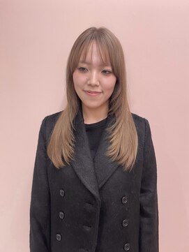 【KANAKO】ケアブリーチを使用して傷まないハイトーンカラー◎