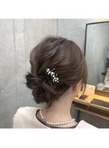 お呼ばれヘアセット