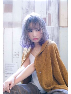 ロイド(Lloyd) 【Lloyd 大宮】透明感グレージュ×ゆるふわボブ