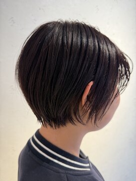 [ショート/ショートカット/ショートボブ/白髪染め/髪質改善]