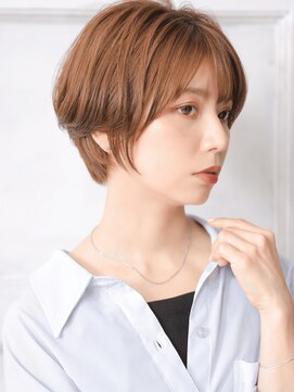 クラッチ 梅田茶屋町店(CLUTCH) 大人可愛い小顔魅せツヤ髪くびれショートボブヘルシースタイルA3