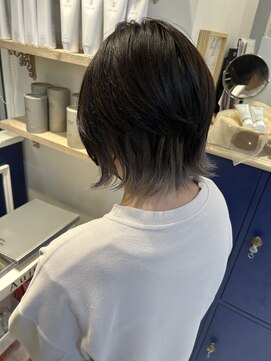 アンソル オブ リシェール(N'SOL of RICHAIR) ミニウルフ/レイヤー/インナーカラー/似合わせカット/南越谷