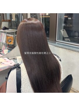 クオーレ(CUORE) 髪質改善酸性縮毛矯正とツヤ髪!