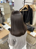 リラクオーレ 三宮 元町(LIRA CUORE) アッシュブラウン×髪質改善縮毛矯正