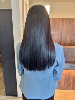 アクトイズム(act ISM)の写真/《当日予約OK》カット＋縮毛矯正￥11,900～でご提供縮毛をかけた感を感じないナチュラルな仕上がり大好評◎