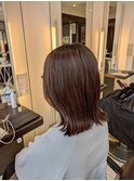 盛岡【白髪ぼかしハイライトピンクブラウン】大人世代にオススメ