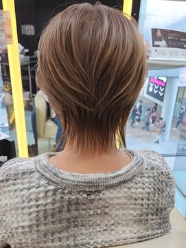 ウィル あべの店(WiLL) イメチェンウルフショートレイヤーカット30代40代50代田嶋W