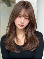 レリーボンズ 夙川(Rely Bonds)&nbsp;抜け感ミディ×ナチュラルベージュで柔らか印象【夙川/苦楽園】