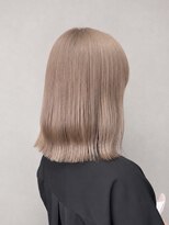 コタ 水戸(COHTA) 透明感ミルクティーベージュボブ