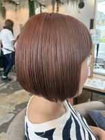 ボンドヘアステージ 良福寺店(BOND hair stage) 秋におすすめ♪艶めくオレンジブラウン